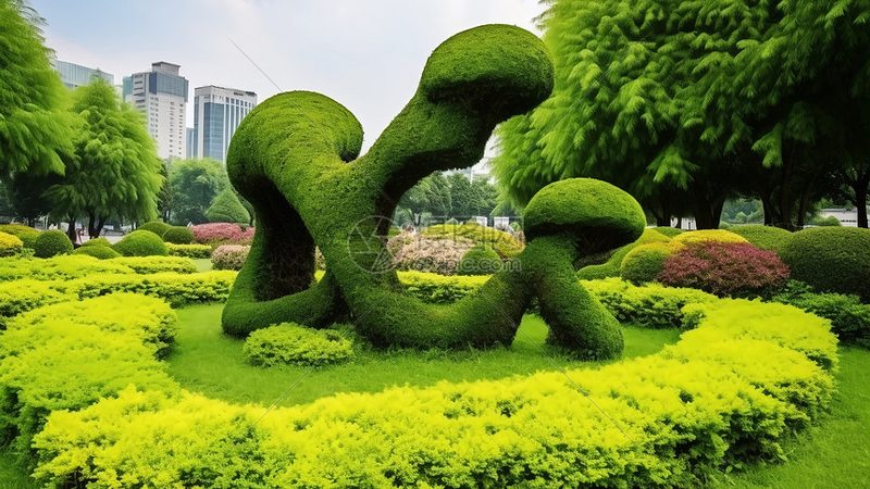 立体绿化植物墙材质分类解析**
